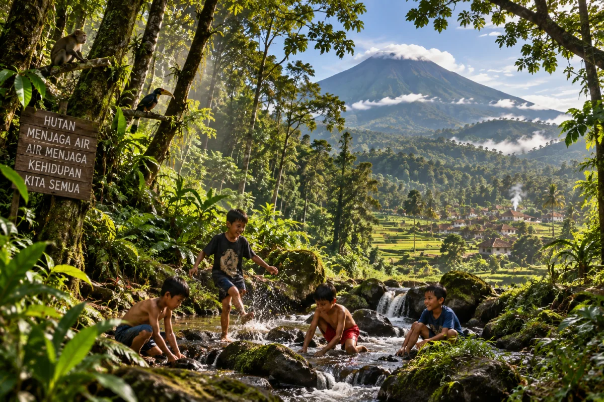 Visual MASA DEPAN SLAMET SEDANG DIBICARAKAN