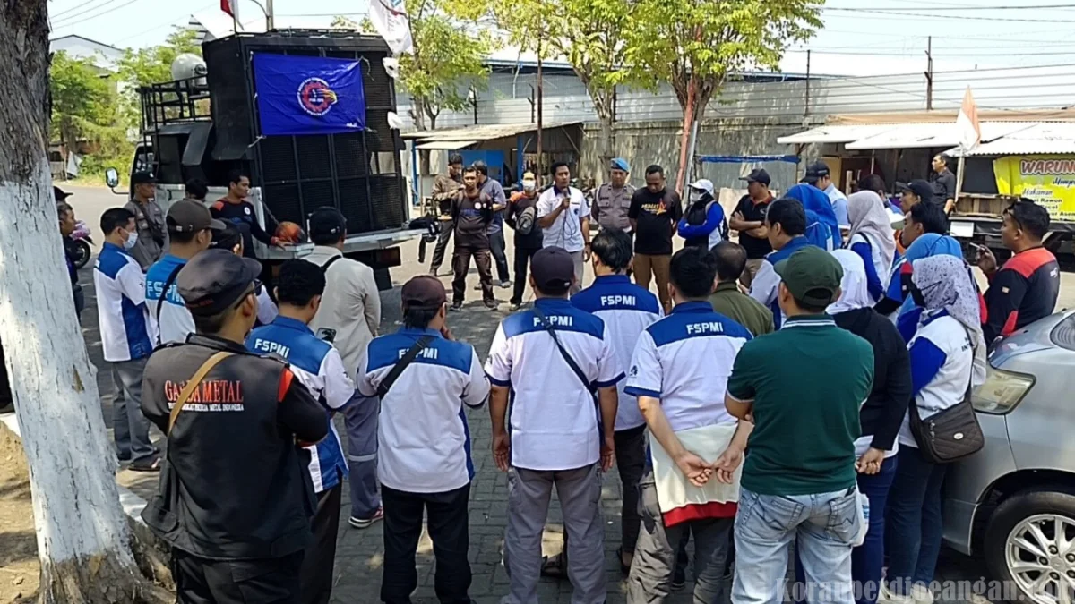 FSPMI Pasuruan Raya Gabung Aksi Buruh di Surabaya, Bawa Sejumlah Tuntutan