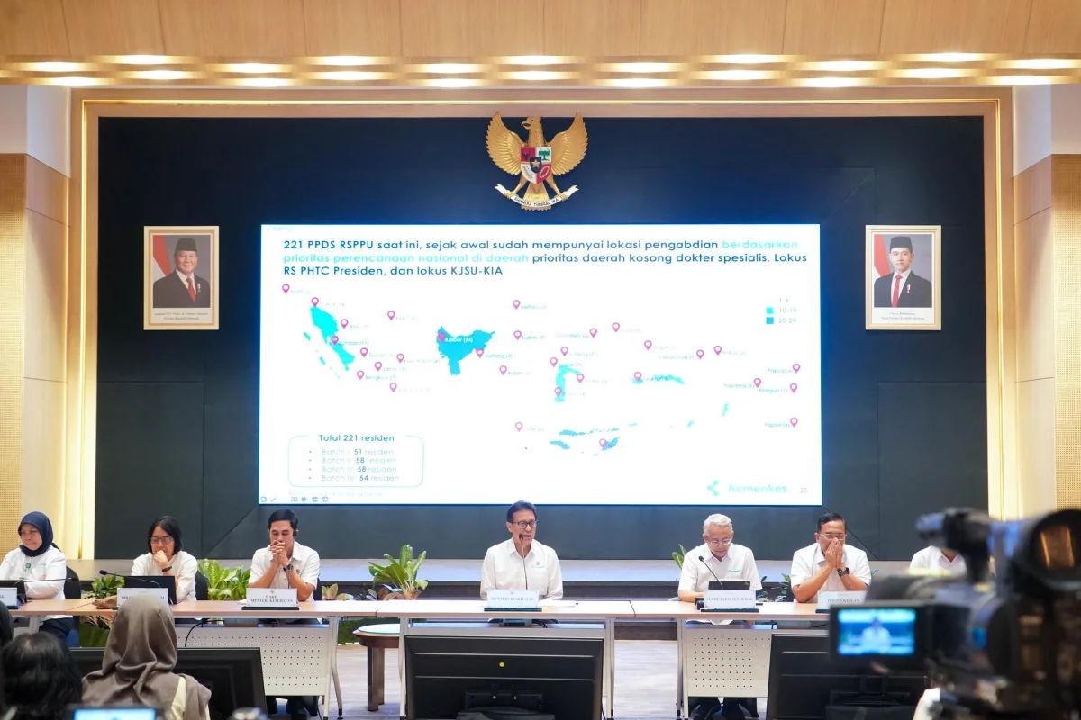 Indonesia Kekurangan 55 Ribu Dokter Spesialis, Kemenkes Percepat Pemerataan ke Daerah