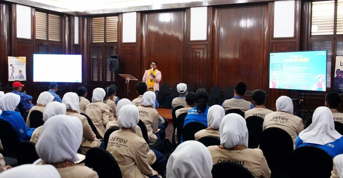 Kegiatan edukasi antikorupsi bagi pelajar melalui kolaborasi KPK dan Museum Bank Indonesia di Jakarta, Rabu (28/10/2026).