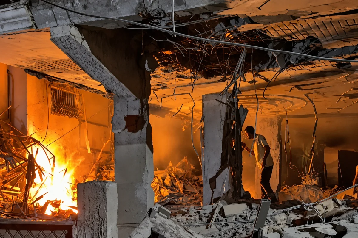 Serangan Udara Israel Hantam Apartemen di Gaza City, Lima Orang Tewas